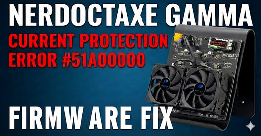 NerdOctaxe Gamma Current Protection Error firmware fix