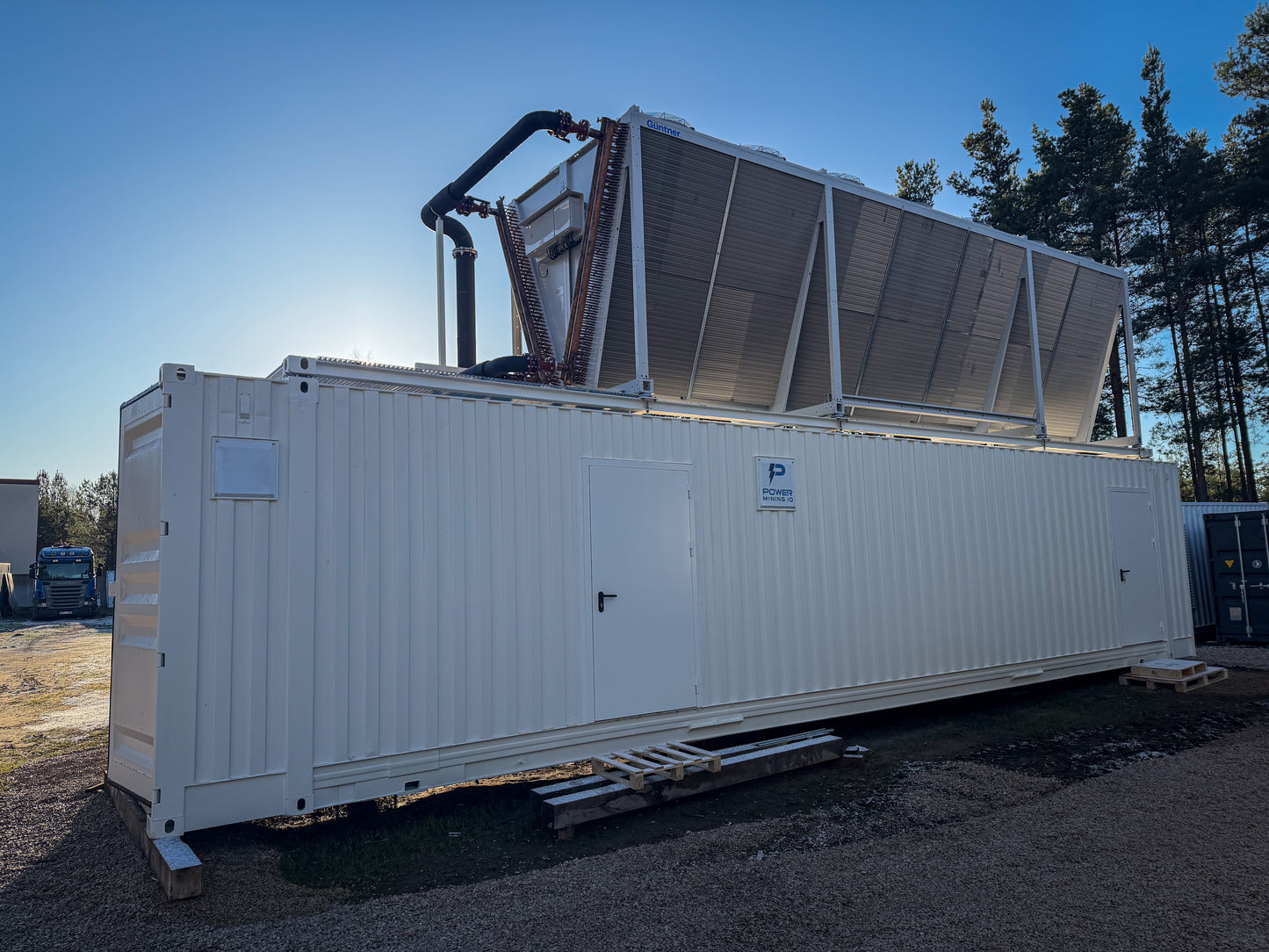 Hydro Cooled Mining Container