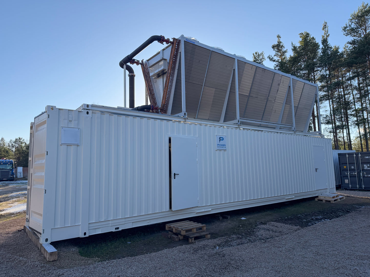 Hydro Cooled Mining Container