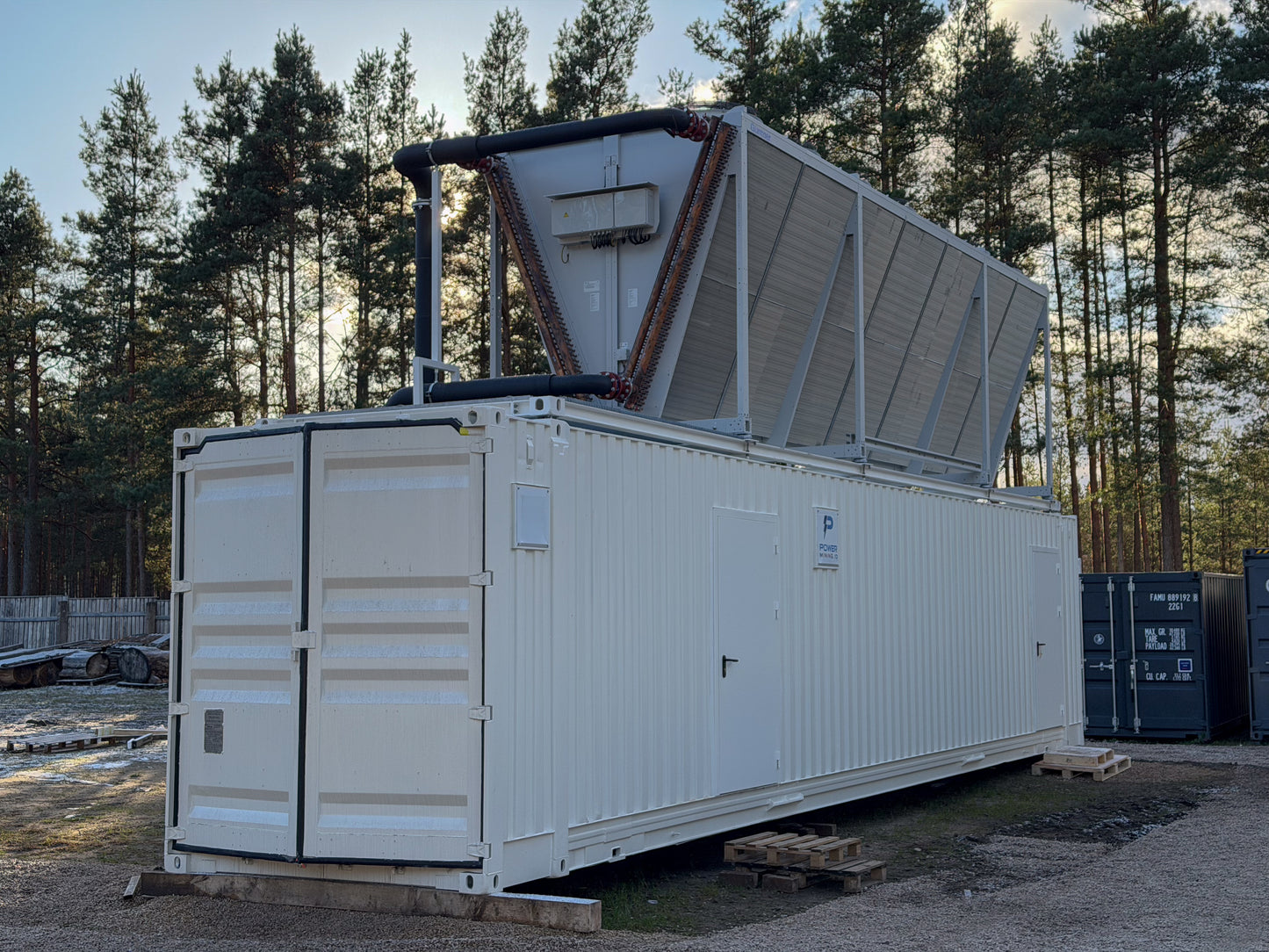 Hydro Cooled Mining Container