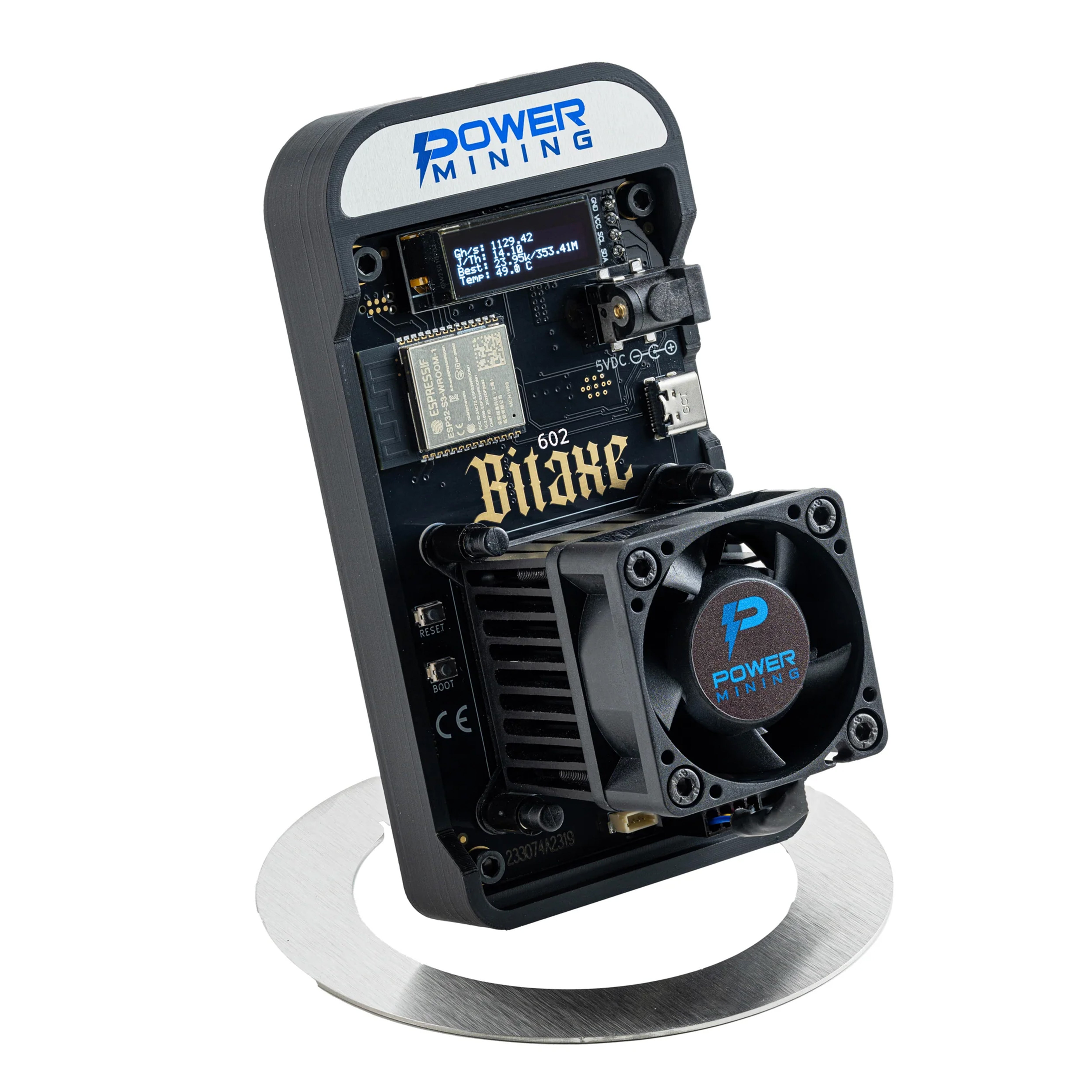 Bitaxe Gamma – Open Source ASIC Miner 1.1TH/s 18W – Power Mining