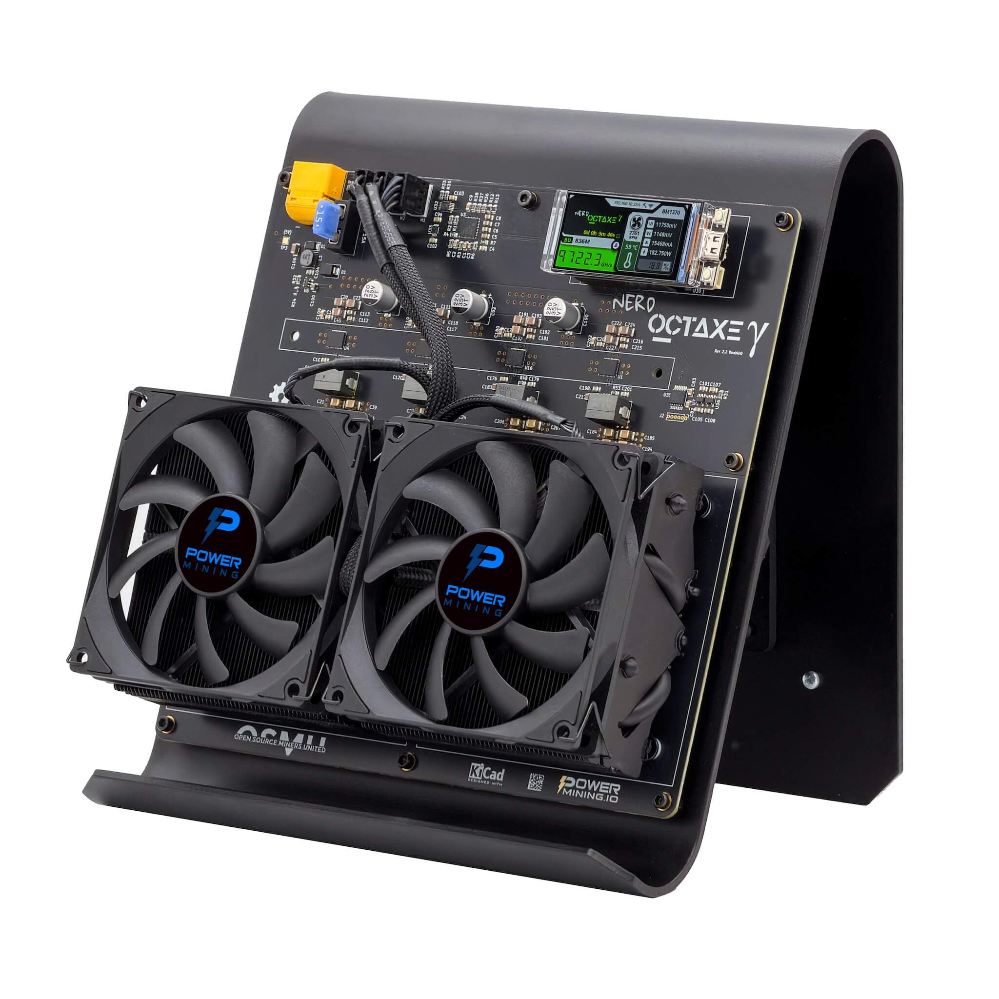 NerdOctaxe Gamma 9.6 TH/s - Most powerful Nerd series Bitcoin
