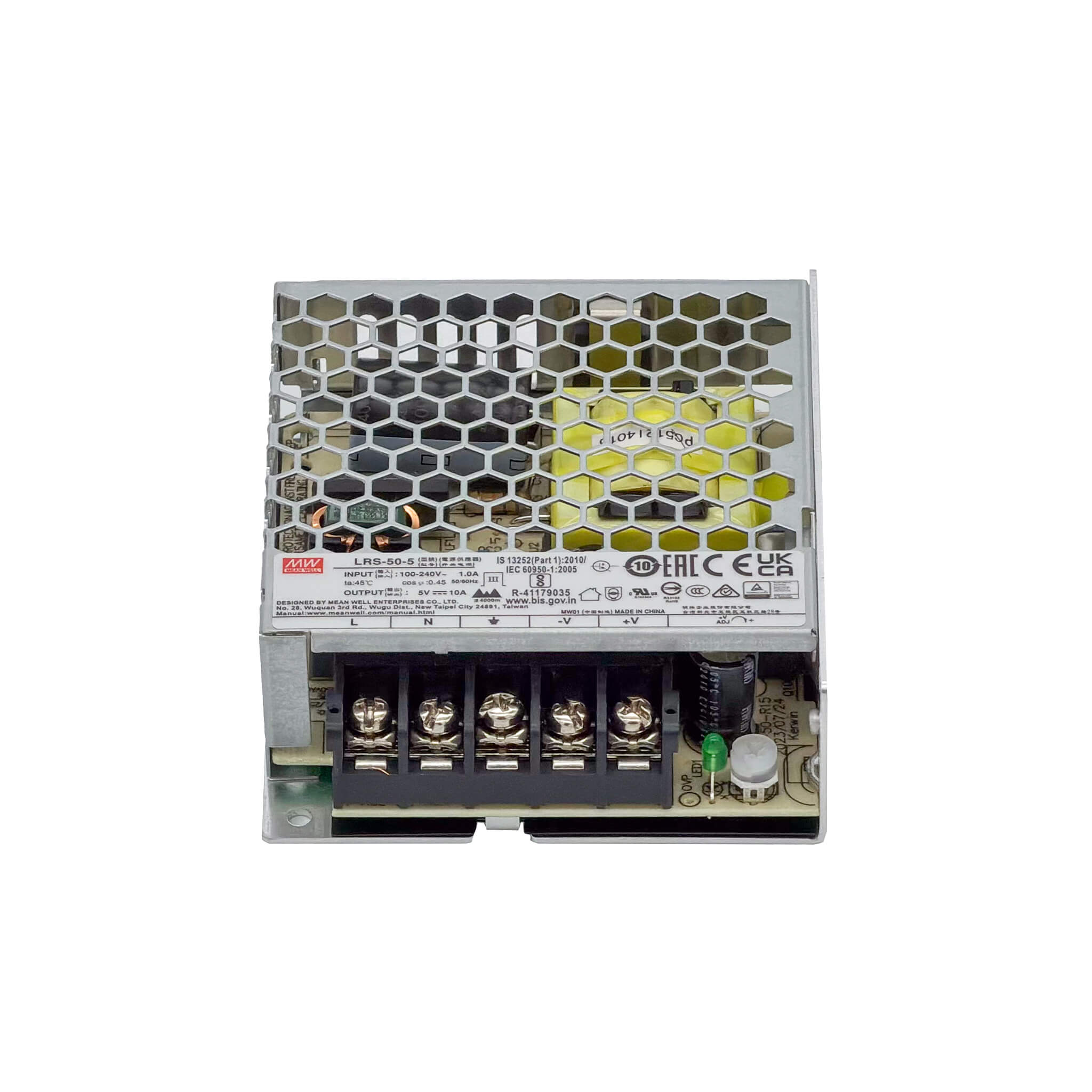 Meanwell 5V PSU 50W for Bitaxe Gamma – Power Mining
